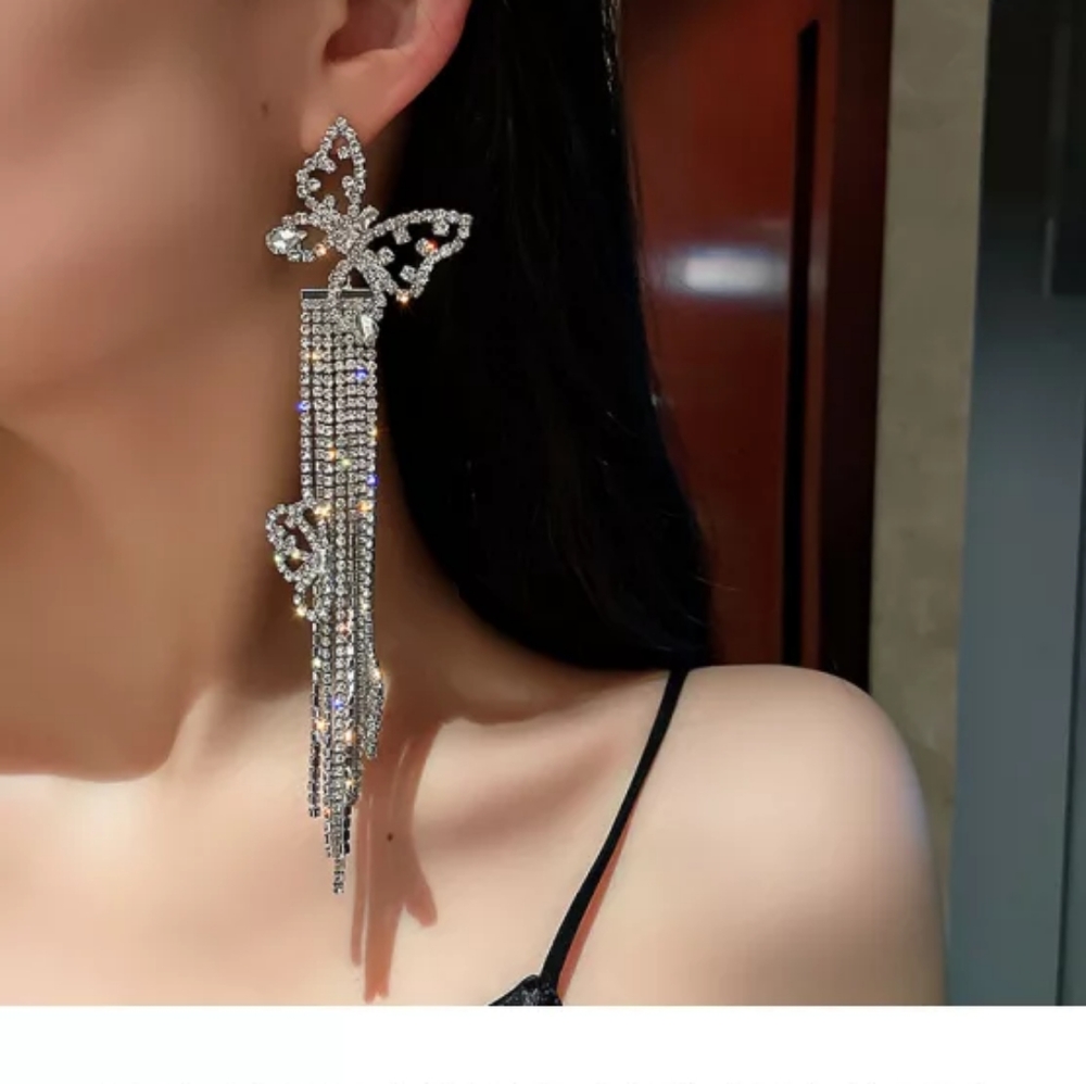 Butterfly party earrings